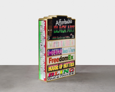 Lauren Halsey , LODA PLAZA, 2025 , Gagosian