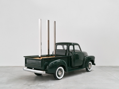 Walter De Maria, Green Truck / Circle, Square, Triangle, from Truck Trilogy, 2011–17  , Gagosian