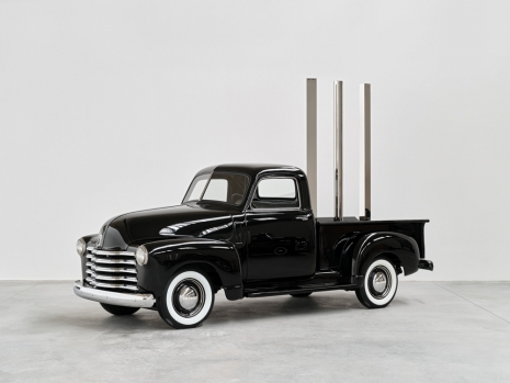 Walter De Maria, Black Truck / Triangle, Circle, Square, from Truck Trilogy, 2011–17  , Gagosian