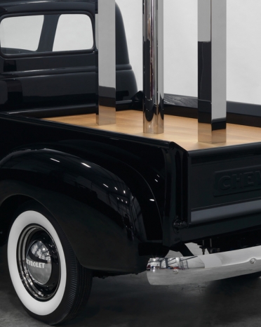 Walter De Maria, Black Truck / Triangle, Circle, Square, from Truck Trilogy, 2011–17  , Gagosian