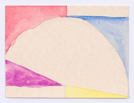 Mary Heilmann, Untitled Watercolor Study, 1986-1988 c., Hauser & Wirth