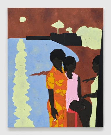 Cassi Namoda, Moon path and three Maria’s capricious spiral, 2025 , 303 Gallery