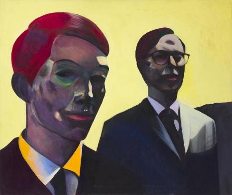 Sue Dunkley , Untitled (Gilbert & George, Yellow), 1969 , The Mayor Gallery