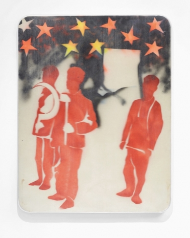 Mario Schifano , Compagni, Compagni, 1968 , The Mayor Gallery
