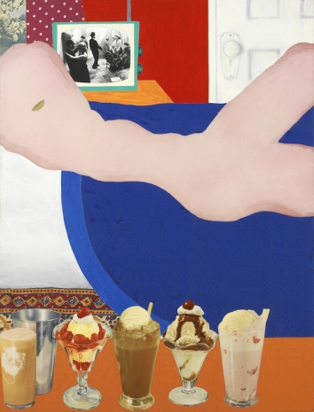 Tom Wesselmann, Great American Nude n. 27, 1962 , The Mayor Gallery