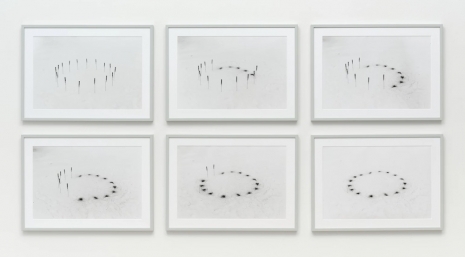 Roman Signer , Kreis (Circle), 1981 , Art : Concept