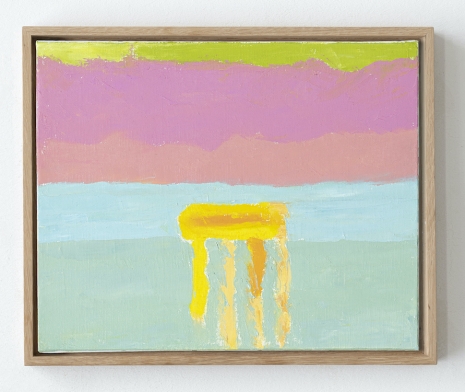 Etel Adnan , Horizon 1, 2020 , Galerie Lelong