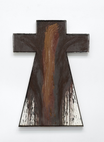 Arnulf Rainer, Flammenmantel, 1988/89 , Galerie Lelong