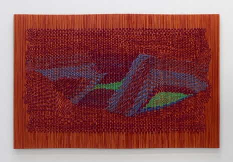 Sheila Hicks, Shifting Cobblestones / Pavés transformants, 2025, galerie frank elbaz
