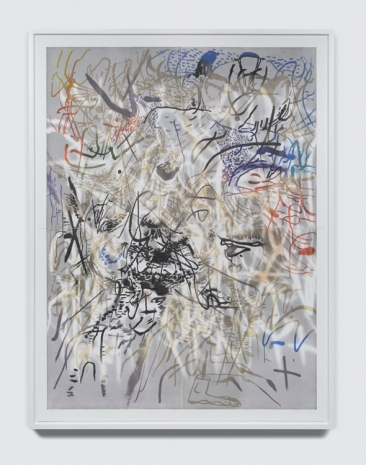 Julie Mehretu , Six Bardos: Luminous Appearance, 2018 , Marian Goodman Gallery