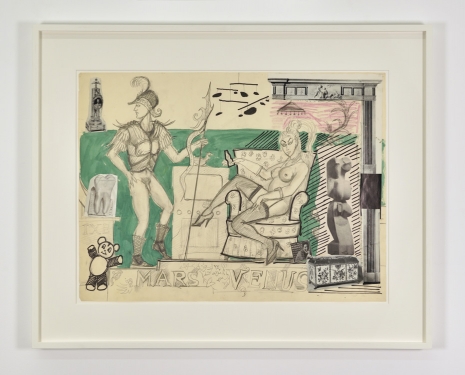 Robert Smithson , Mars-Venus, c. 1961-1963 , Marian Goodman Gallery