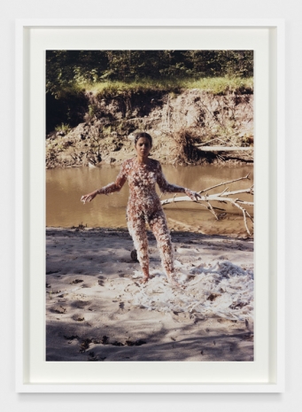 Ana Mendieta, Blood + Feathers, 1974 , Marian Goodman Gallery