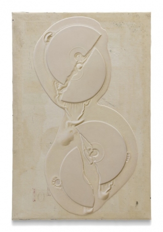 Paul Sietsema, Figure ground study (white on white), 2025 , Marian Goodman Gallery