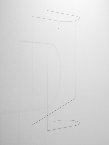 Jong Oh , Line Sculpture (cuboid with curve & diagonal) #2, 2025  , Sabrina Amrani
