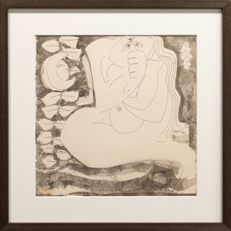 Mona Saudi , Untitled, 1973 , Lawrie Shabibi