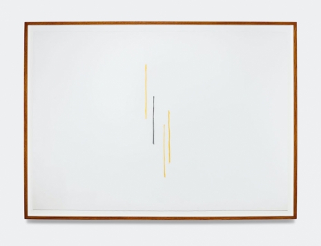 Fred Sandback , Untitled (Design for Münster Poster), 1987 , Galerie Mitterrand