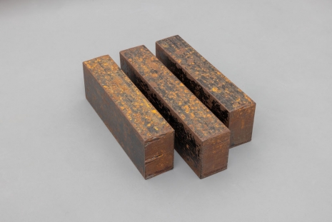 Richard Nonas , Steel Floorpiece, late 1970's , Galerie Mitterrand