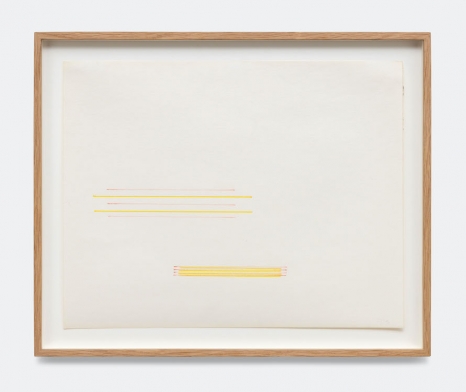 Fred Sandback , Untitled, 1973 , Galerie Mitterrand