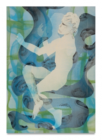 Matthew Lutz-Kinoy, Choreography at Bellevue green net, 2025 , Capitain Petzel