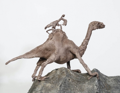 Francis Upritchard , Dino with Mantis, 2021 , Anton Kern Gallery