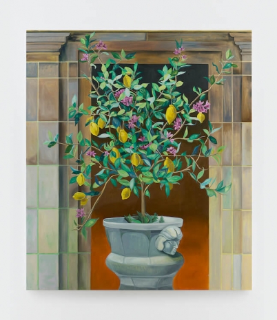 Aliza Nisenbaum , Lemon Tree at the Frick, 2025 , Anton Kern Gallery