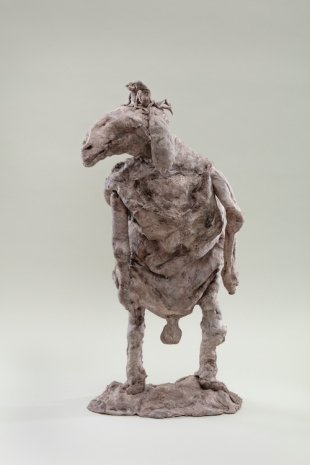 Francis Upritchard , Ram with Headdress, 2022 , Anton Kern Gallery