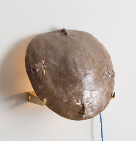 Francis Upritchard , Face Plate Lamp, 2006 , Anton Kern Gallery