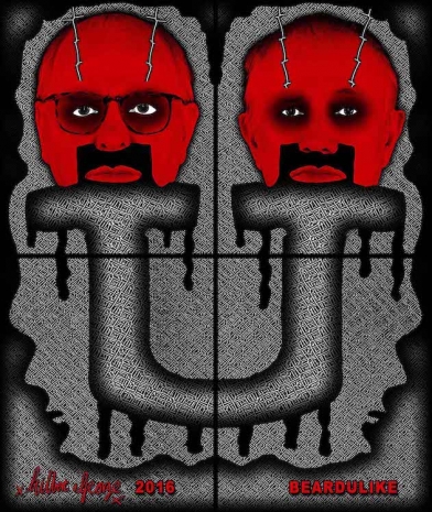 Gilbert & George , Beardulike, 2016 , Alfonso Artiaco