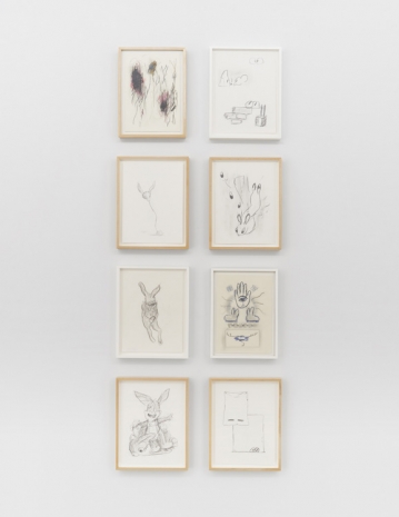 Nayland Blake, Bunny Group (Up and Down), 1996–97 , Matthew Marks Gallery