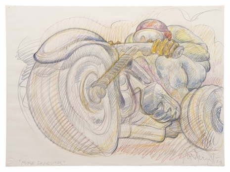 Luis Jiménez, Bike Dragster, 1971 , Matthew Marks Gallery