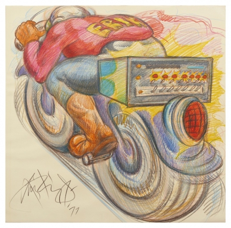 Luis Jiménez, Erik, 1977 , Matthew Marks Gallery