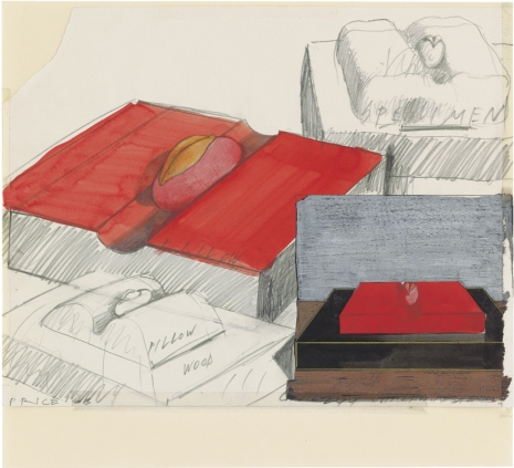 Ken Price, Specimens on Pillow Bases, 1965 , Matthew Marks Gallery