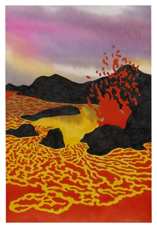 Ken Price, Hawaiian Lava Lake, 2004 , Matthew Marks Gallery