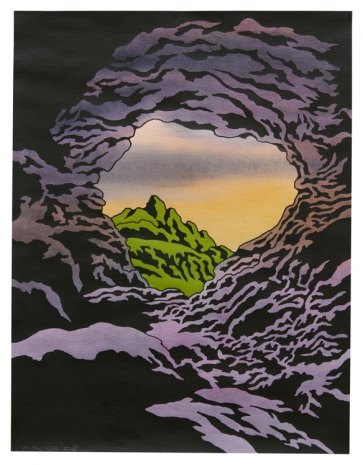 Ken Price, View from Hermits Cave, 2008 , Matthew Marks Gallery