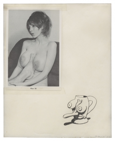 Ken Price, Nose Cup with Source Material, 1977 , Matthew Marks Gallery