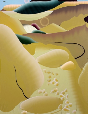 Idir Davaine, Sainte-Victoire - Nouvelle chronologie du soleil, zenith, 2025, Au Cube