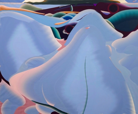 Idir Davaine, Sainte-Victoire - Nouvelle chronologie du soleil, nuit, 2025, Au Cube