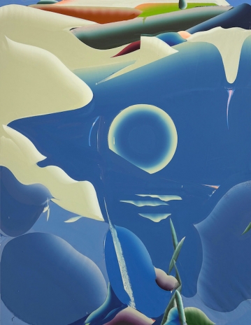 Idir Davaine, Sainte-Victoire - Nouvelle chronologie du soleil - Lac , 2025, Au Cube