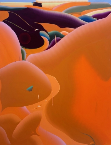 Idir Davaine, Sainte-Victoire - Nouvelle chronologie du soleil, aube, 2025, Au Cube