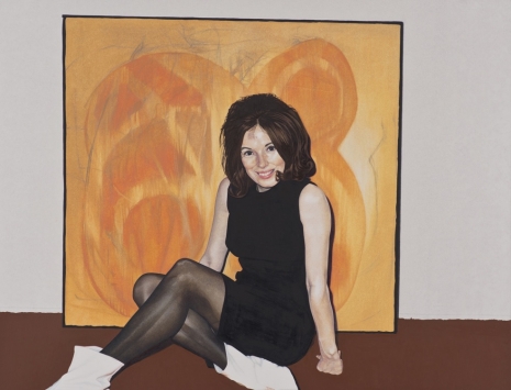 Judie Bamber, Mom with Dad’s Painting, 2013 , GAVLAK