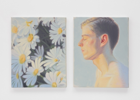 Kris Knight, Heliotropism (Daisies & Justin), 2025 , GAVLAK