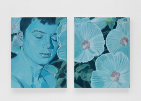 Kris Knight, Nyctinasty In Reverse (James & Hibiscus), 2025 , GAVLAK