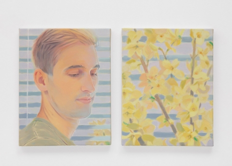 Kris Knight, Gold Turns To Green (Sean & Forsythia), 2025 , GAVLAK