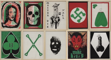 Mike Kelley , Pansy Metal/Clovered Hoof, 1989 , NO NAME