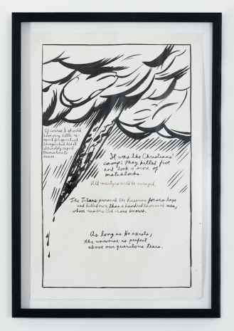 Raymond Pettibon , No Title (All Martyrs), 1989 , NO NAME
