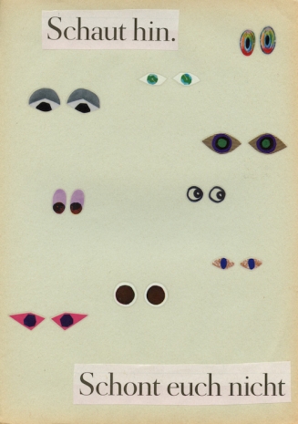 Myriam Holme, „28/2025 „Schaut hin. Schont euch nicht““, 2025 , BERNHARD KNAUS FINE ART