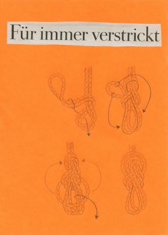 Myriam Holme, „46/2023 „Für immer verstrickt““, 2023 , BERNHARD KNAUS FINE ART