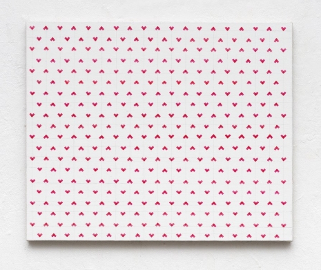 Gregor Hildebrandt, Horatio Herzchen I, 2021 , Galerie Mezzanin