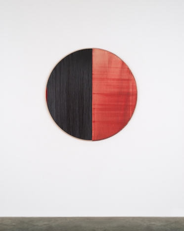 Callum Innes , Untitled Lamp Black / Alizarin Claret, 2024, Alfonso Artiaco