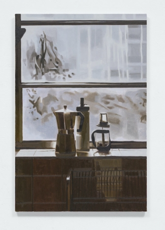 Mike Silva, Kitchen Window (Moka Pot), 2025 , Anton Kern Gallery